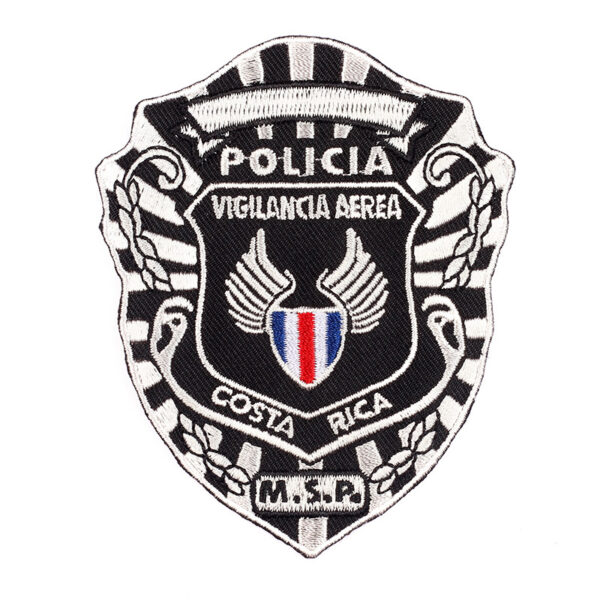 Policia Iron on Embroidery Patch