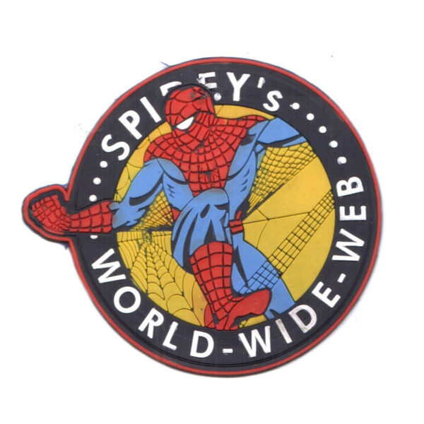 SPIDEY'S 3D Embossed PVC Rubber Patches